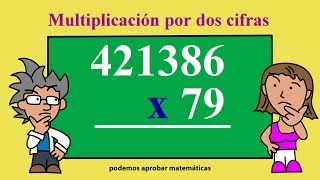 Multiplicación por dos cifras para niños [upl. by Darsey611]