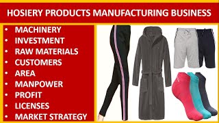 Hosiery Product Manufacturing Business  Hosiery Pajama  Hosiery Product  Textile  How to [upl. by Klehm885]