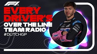 Every Drivers Radio At The End Of Their Race  2023 Dutch Grand Prix [upl. by Bucella633]