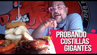 VBLOG COMIENDO COSTILLAS GIGANTES [upl. by Swanhilda]