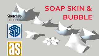 How to Use Soap Skin amp Bubble Plugin in SketchUp SketchUp Tutorial [upl. by Shieh327]