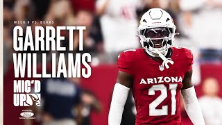 Garrett Williams Mic’d Up vs Bears  Arizona Cardinals [upl. by Bainbridge]