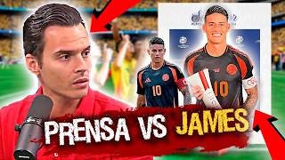 PRENSA MUNDIAL HABLA SOBRE JAMES RODRÍGUEZ ¡Da Gusto Ver a James ASÍ REACCIONAN [upl. by Ahsinat]