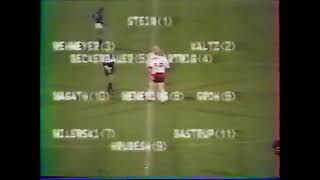 Girondins de Bordeaux vs Hamburger SV 1981  1982 [upl. by Yrrem391]