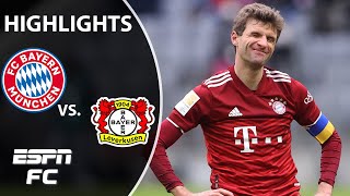 Muller’s own goal highlights frustrating draw for Bayern Munich  Bundesliga Highlights  ESPN FC [upl. by Lewellen]