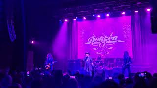 Dokken quotAlone Againquot live 111024 [upl. by Ambros603]