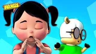 Sneeze Song  Nursery Rhymes For Children  Cartoon Videos  Kids Songs  Farmees [upl. by Bogart]