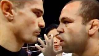 Mirko Crocop vs Wanderlei Silva staredown [upl. by Gniy]