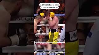 El día que Canelo le cerró la boca al perro Angulo boxing boxeo [upl. by Roath]