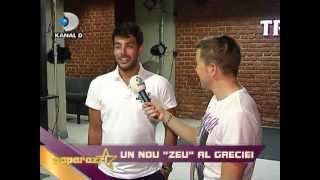 Kostas Martakis  Interview In Romania 2012 [upl. by Imak]