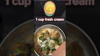 క్రీమ్ బ్రోకలీ  Creamy Broccoli  Easy and Quick Broccoli Recipe  Paddus Cuisine  shortsvideo [upl. by Palila]