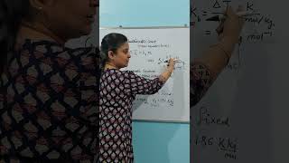 Ebullioscopic and Cryoscopic Constant shortsclass12chemistry boards exams cbse [upl. by Illac]