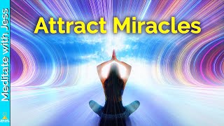 Guided Sleep Meditation ATTRACT MIRACLES While You SLEEP Powerful Get quotIn Flowquot With The Universe [upl. by Unhsiv457]