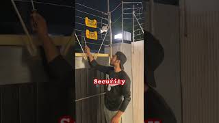 Electric Fence homesecurity comedy homesecuritysolutions homesecuritysystem interiordesign [upl. by Zehc]