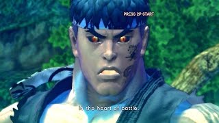 Street Fighter 4 IV Koryu Hack Playthrough with Evil Ryu  Shin Akuma boss fight [upl. by Aknahs]