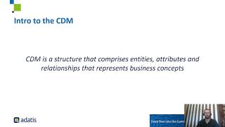 Deep Dive into the Common Data Model [upl. by Kcirderfla]