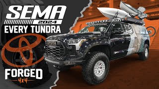 The Craziest Toyota Tundra Builds at SEMA SHOW 2024 [upl. by Anined]