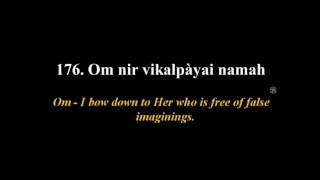 Sri Lalita Sahasranama Stotram With Meaning amp Lyrics [upl. by Dnalram445]