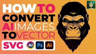 How to Convert AI Generated Images into Vector SVG [upl. by Idnil]