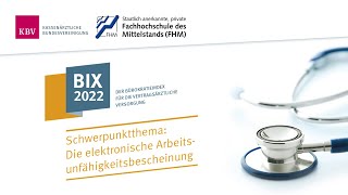 KBV Pressekonferenz zum BIX 2022 [upl. by Laehcim267]