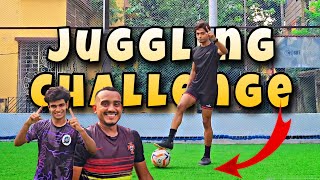 Juggling Challenge with Cellotape 😱⚽ • Football Skill • footballturf [upl. by Cotter]