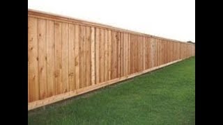 How To Build a Long Privacy Fence  THE HANDYMAN [upl. by Lleraj]