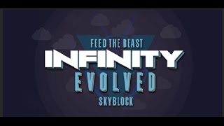 Minecraft Lets Play FTB  Infinity Evolved Skyblock E3  Mob Spawner [upl. by Haem]