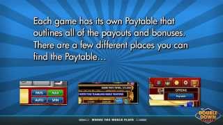 DoubleDown Casino Whats in a Paytable [upl. by Alexandr]