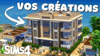 On découvre vos créations  🤩  Challenge rénovation 🏡  Sims 4 [upl. by Redmer603]