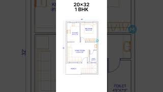 20X32 home plan design [upl. by Esiuole]