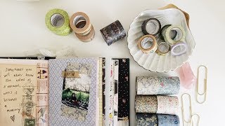 10 Ways To Use Washi Tape In Your Journals  Washi Unboxing  Washi Wednesday [upl. by Narahs]