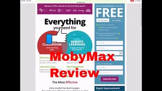 MobyMax review homeschooling help for child supplemental learning and sneak peak inside [upl. by Ratep]