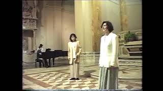 Mozart Così fan tutte Fiordiligi Dorabella duets from Cesare Scarton Recital 1999 [upl. by Ranilopa]