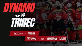 HC Dynamo Pardubice X HC Oceláři Třinec  42 quotcelý zápas [upl. by Ettevol672]