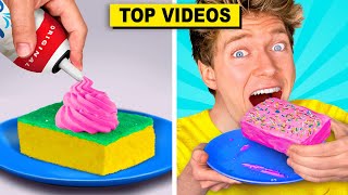 Collins Key’s FUNNIEST PRANK VIDEOS How To Do Edible Food Pranks amp Funny DIY Hacks vs Friends [upl. by Ennaj]