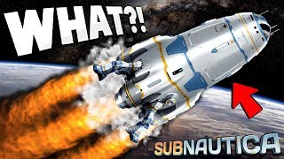 LEAKED NEW SUBNAUTICA ENDING ROCKET GAMEPLAY SECRETS  Subnautica Gameplay UpdatesNO [upl. by Mateya134]