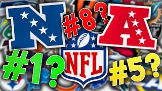 Ranking All 8 NFL Divisions From WORST To FIRST For The Upcoming 2024 Season [upl. by Rodmun630]