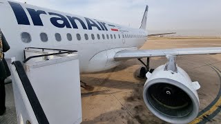 Airbus A319 ак Iran Air  Рейс Шираз — Тегеран [upl. by Druce]