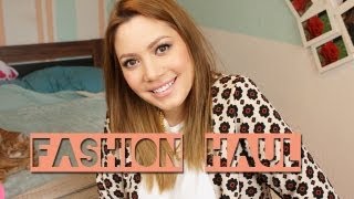 Fashion Haul ZARA HampM New Yorker [upl. by Idnam]