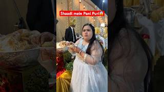 Shaadi mein Pani Puri aur Masala dosa khaya 😍 Relatable 😜 abhaybhadoriya shorts panipuri funny [upl. by Alis]