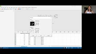 Minitab  desktop version graphs [upl. by Ydorb]