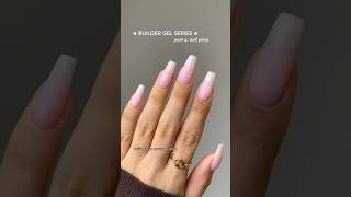 builder gel series💅🏽 pt 4 nail prep nailprep nails biabnails buildergel diygelnails [upl. by Catharina754]