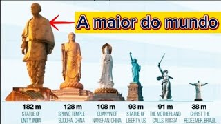 Conheça a história da maior estátua do mundo Monumento a unidade [upl. by Guyer442]