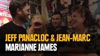 Drôle dinterview entre Jeff Panacloc Marianne James et JeanMarc [upl. by Vieva495]