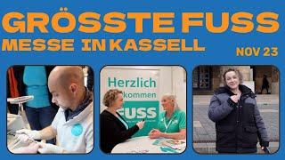 Größte Fuss Messe in Kassel Messerundgang mit podologinandrea [upl. by Ranitta486]