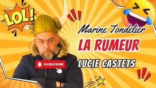 Marine Tondelier et la “Rumeur” de Lucie Castets  Un Clin d’Œil Humoristique [upl. by Rebmak]