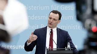 Gesundheitsminister Spahn kritisiert Pfizer wegen verzögerter ImpfstoffLieferung [upl. by Eruza]