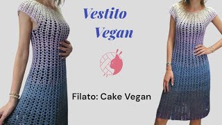 Vestito Vegan  Lavorazione Top Down [upl. by Noma49]