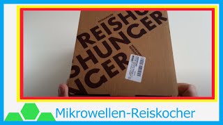 Der MikrowellenReiskocher von Reishunger  Unboxing  First View 8K  4320p [upl. by Carmelo]