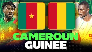 🔴 CAMEROUN  GUINEE 🇨🇲 🇬🇳  🏆 COUPE DAFRIQUE DES NATIONS 2024 LIVE  CAN 2024  LIVEDIRECT [upl. by Crissie]